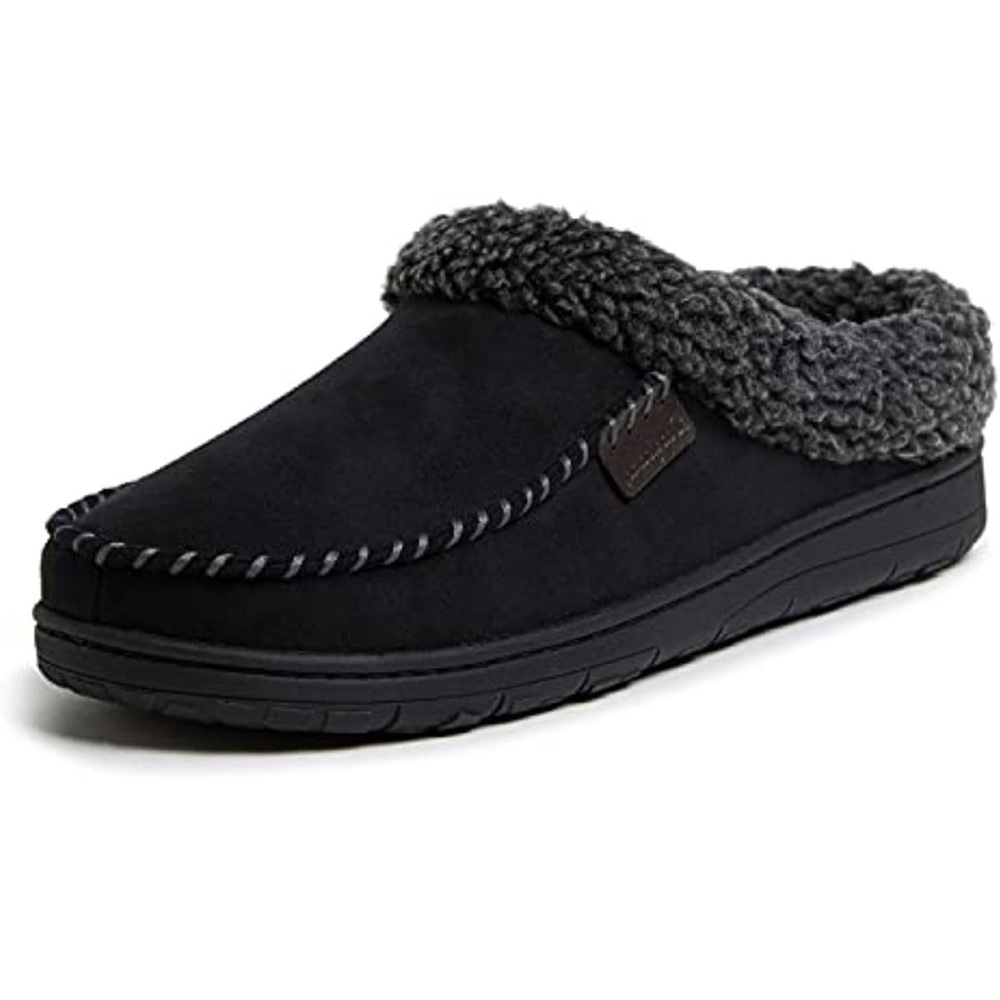 Dearfoams - Size L (11-12) Men’s Cozy Slippers